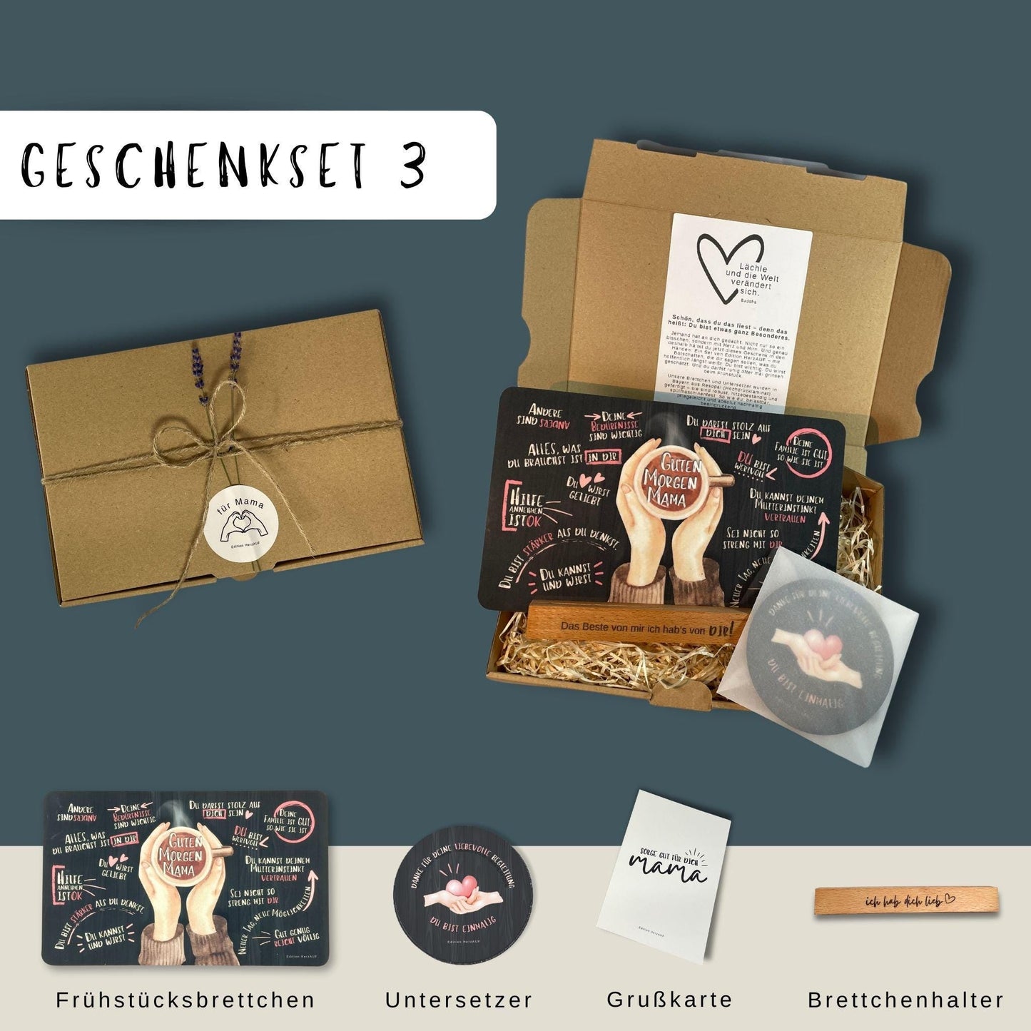 Geschenkset für Mama: Guten Morgen