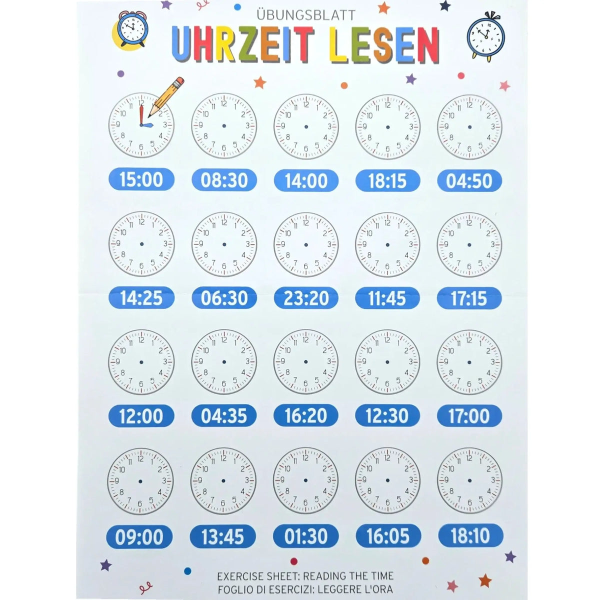 Lernuhr Kinderuhr Wanduhr weiß analoge Montessori Wanduhr Kinderzimmer Mädchen Jungen