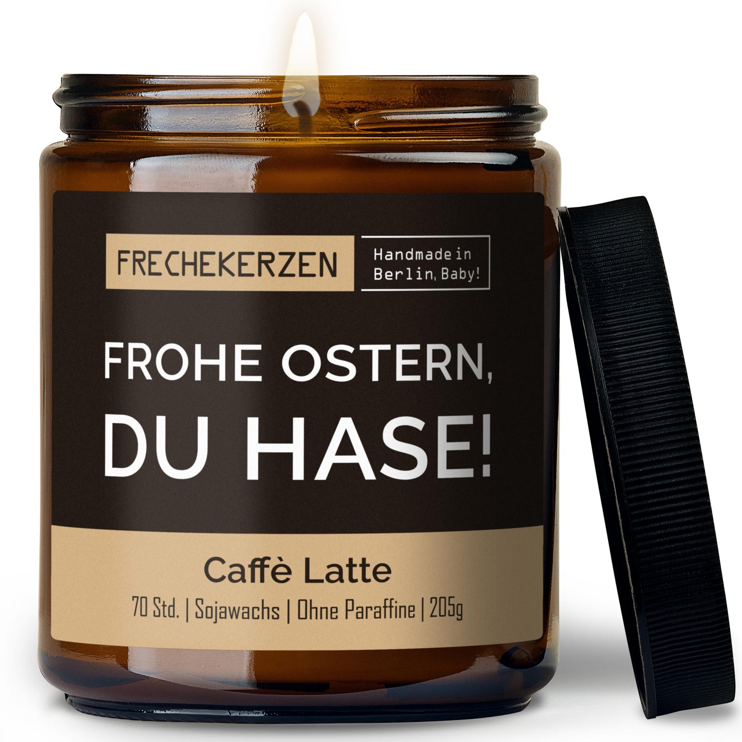 Deko Kerze | frohe ostern, du hase!