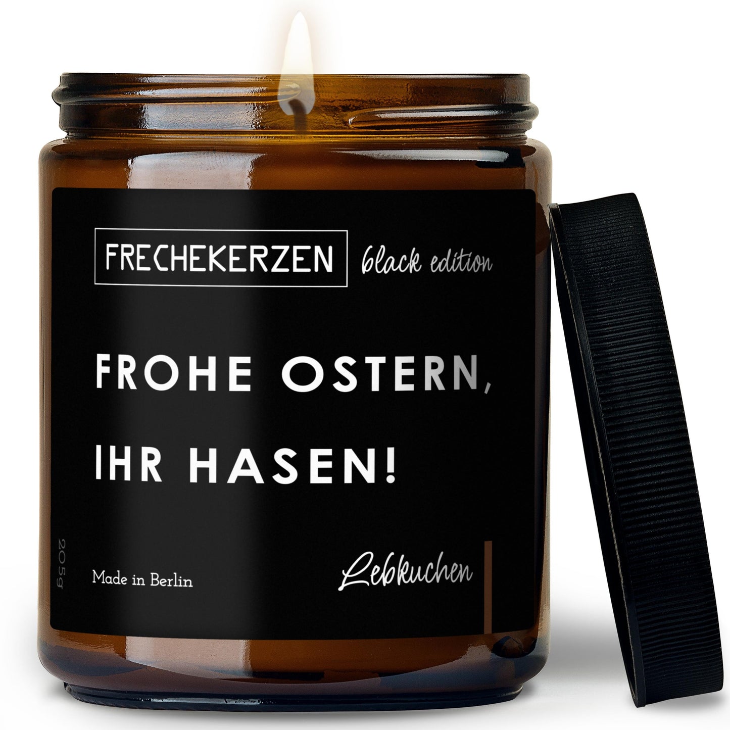 Freche Kerze | frohe ostern, ihr hasen!