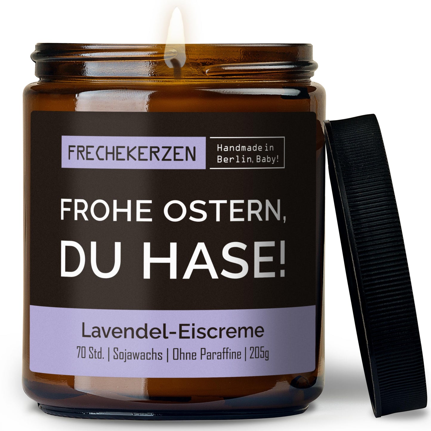 Deko Kerze | frohe ostern, du hase!