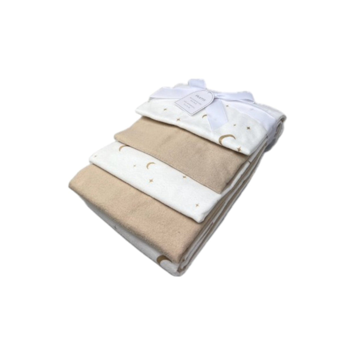 4er Pack Moltontücher » Geschenkset » Baby Spucktuch 76 x 76 cm