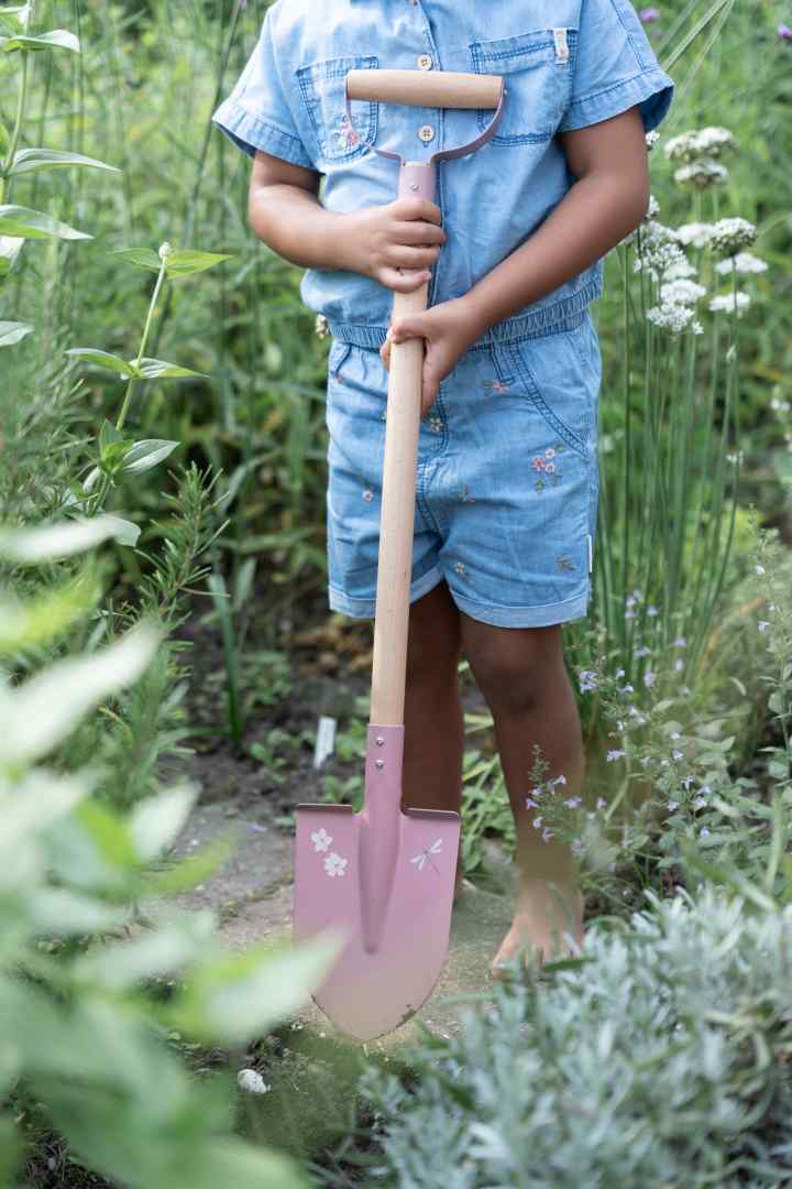 Personalisierte Kinderschaufel Fairy Garden Rosa – ab 4 Jahren