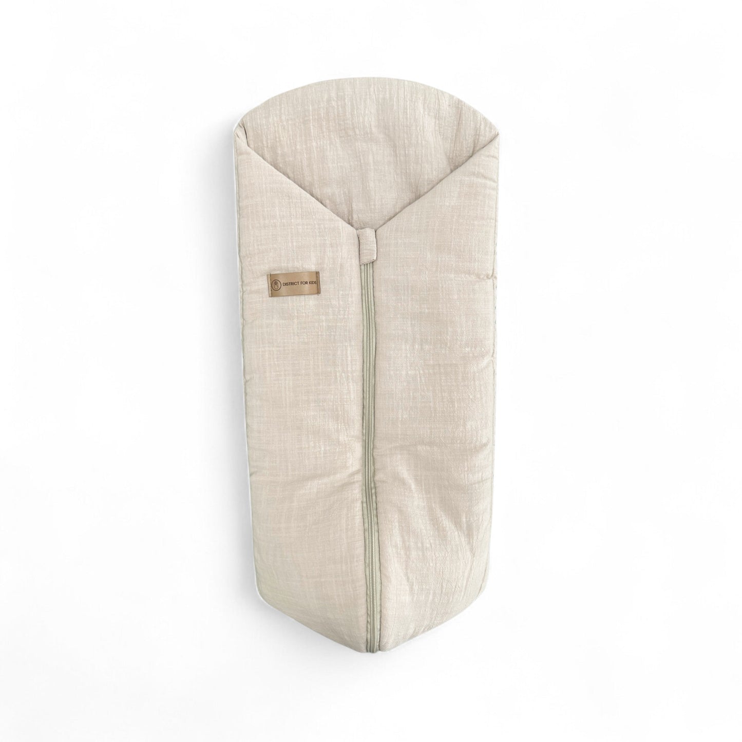 Pucksack Leinen mitwachsend - Atmungsaktiver Babyschlafsack