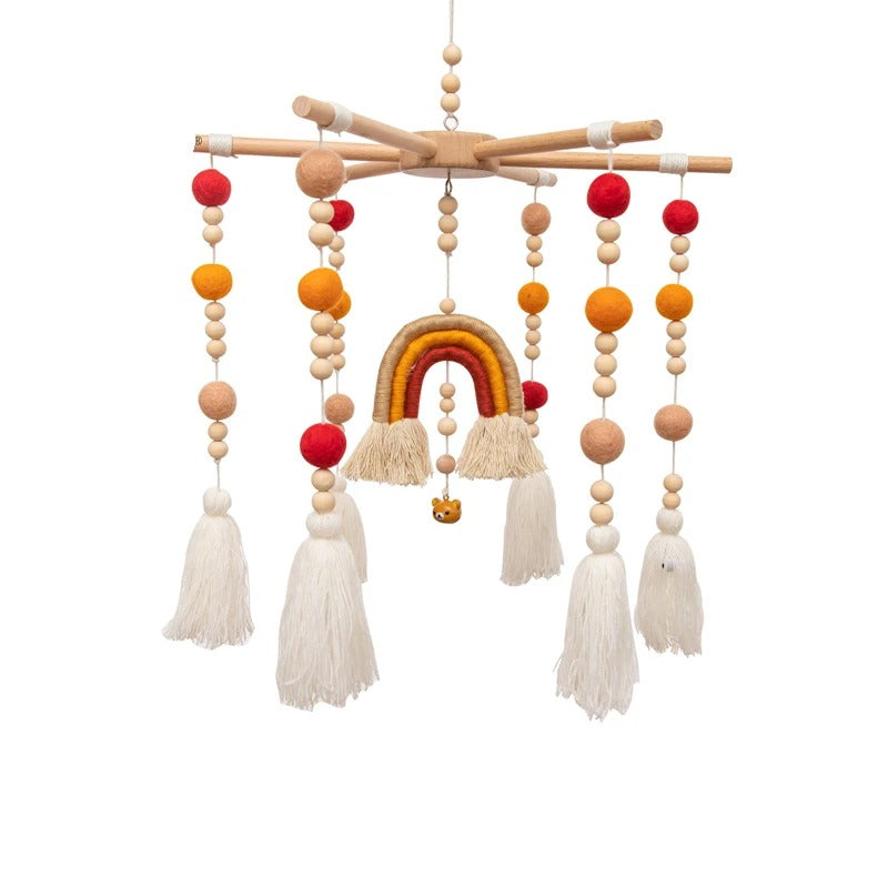 KidzzCamp Holz Mobile Babybett "Sternenhalter"