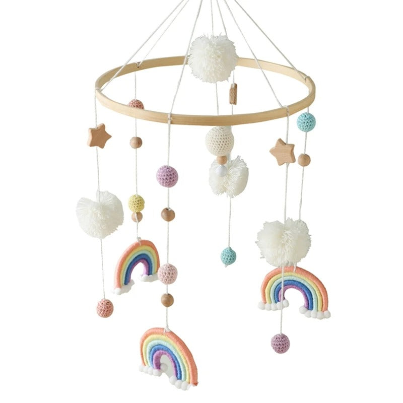 KidzzCamp Holz Mobile Babybett "Traumring"